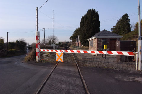 アイルランド 鉄道 踏切