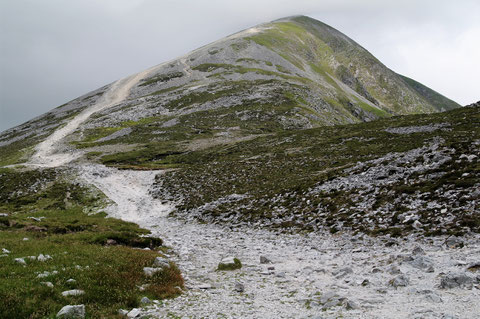 クロー・パトリック巡礼登山ルート