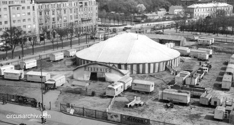 Circus Rebernigg in Wien 1953