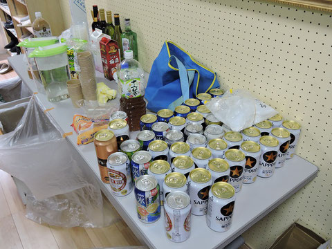 アルコールや飲み物の写真