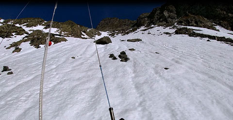 montée dans la partie basse de l'Emay