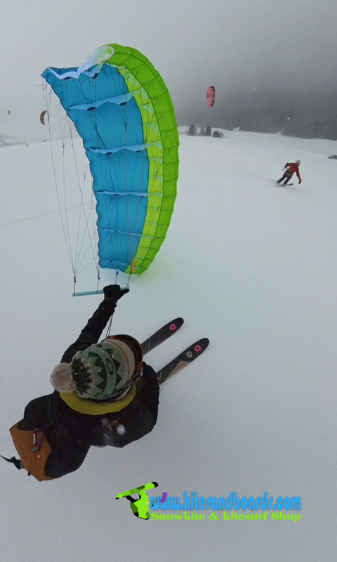 parawing ski à Autrans Vercors