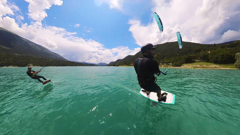 Flysurfer Sonic 4 au lac Monteynard