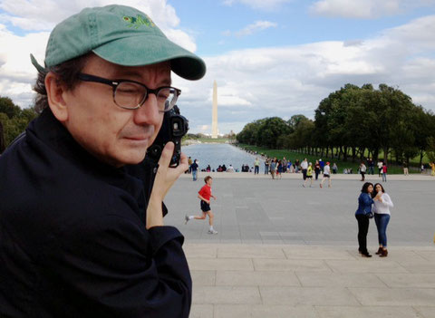 Phil at the Lincoln Memorial