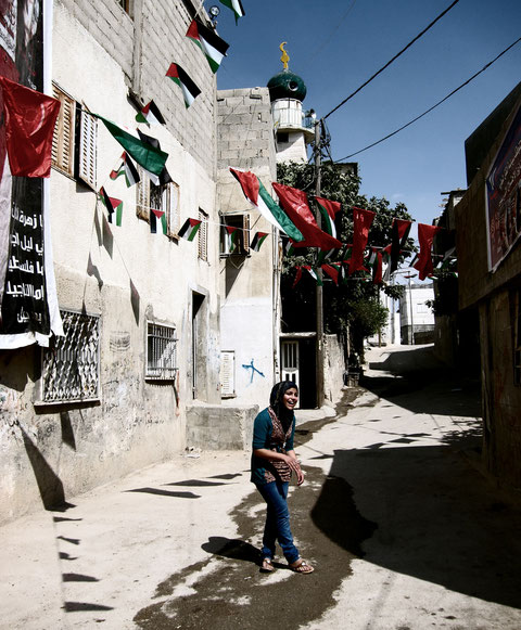 Young Woman in the Dheisheh Palestinian Refugee Camp, June 2009 