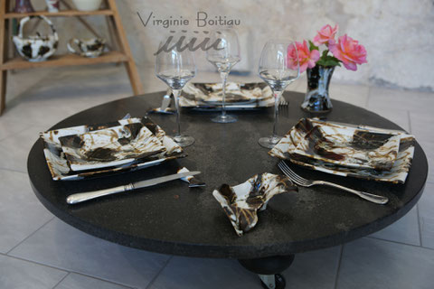 Virginie Boitiau iiiii assiette en porcelaine