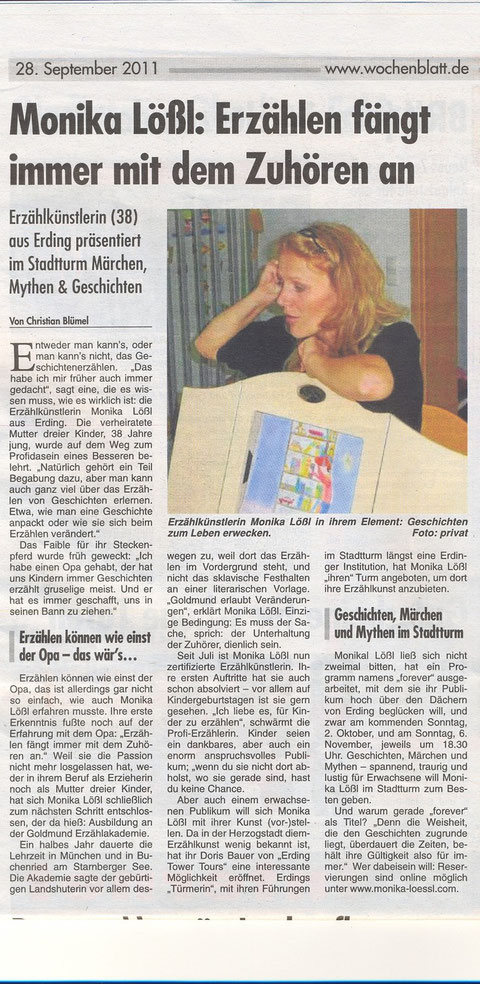 Wochenblatt ED 29.9.11