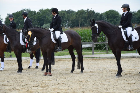 Burgstaller Anna auf Sumaika, 3. Platz Dressurprfg. Kl. L