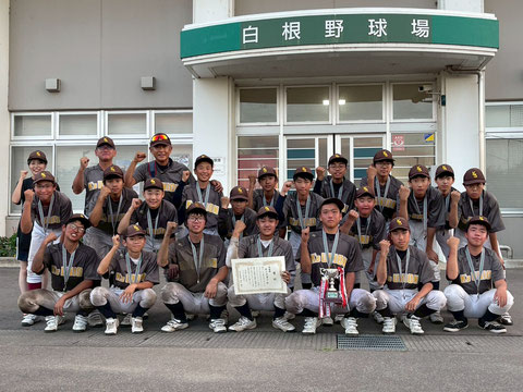 <準優勝>K'sユニオン(小合・金津・小須戸中学校)