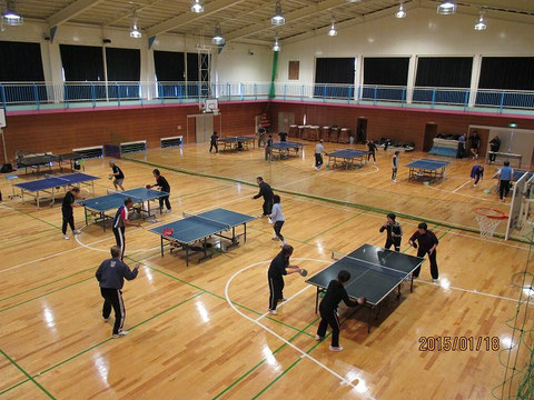 千葉県八千代市高津地区を拠点とする卓球同好会 takatsutt ページ