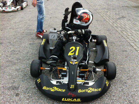 RK RENNKART - ROTAX junior MAX 125  im born2race "black mamba" style
