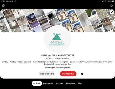 MADEJA - DIE HAUSGESTALTER Juli Pinterest