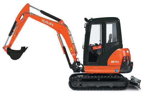 mini pelle Kubota KX71-3