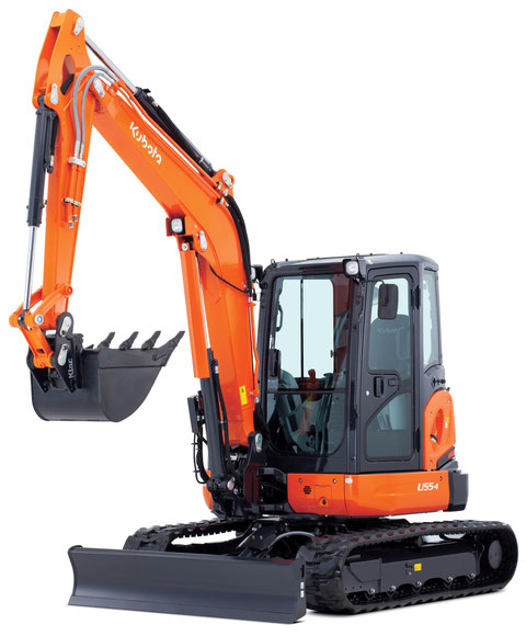 mini pelle Kubota U55-4