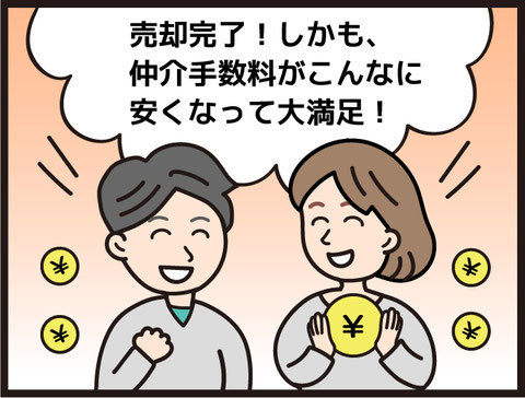 希望通り売却できて大喜び！