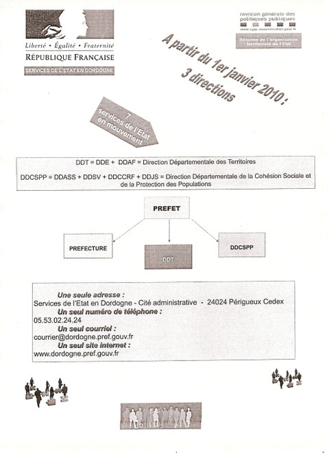 Adresse unique pour les services de l'Etat