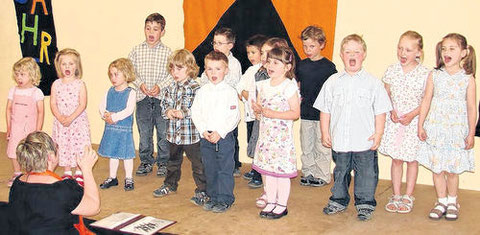 Kinderchor "Zwergenchor" 2009