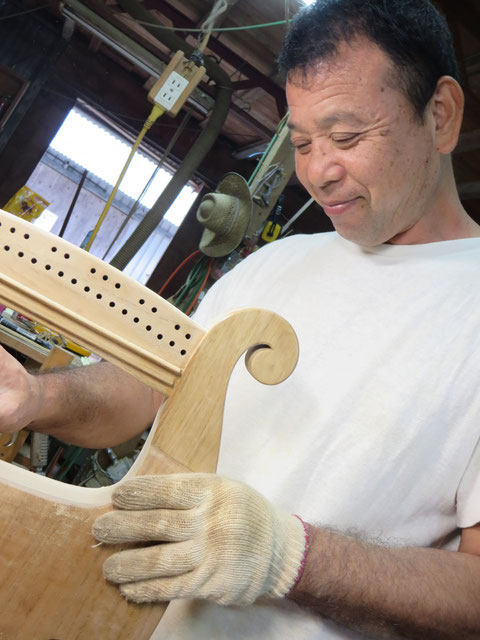 竪琴　ライアー　てるる詩の木工房　てるる　41弦　39弦　高良輝幸　leier lyre