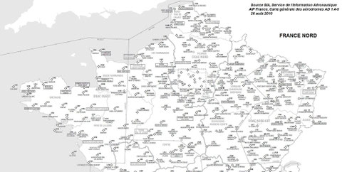 Aérodromes France Nord