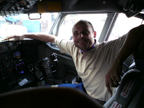 Le Président A. Roero - Officer seat Boeing 737-500