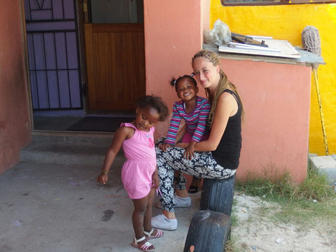 Sofie mit ihren kids