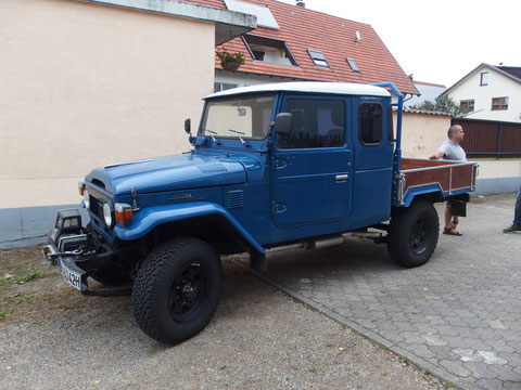 Erste Begegnung mit unserem Pickup