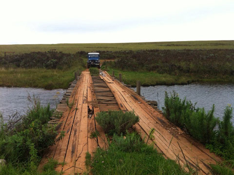 Brücke in einem Nationalpark
