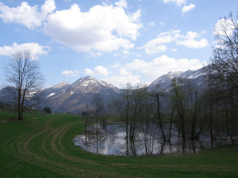 Un des deux lacs (Photo P.Caroni)