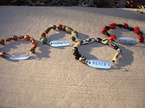 Mantra Bracelets (stretch) - $10