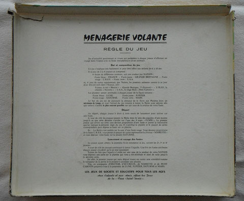 Ménageris Volante :  "Jeux de Société et ducatif de La Tour Saint-Denis"