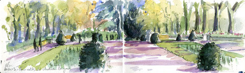 Jardin du Grand Bigard. Belgique