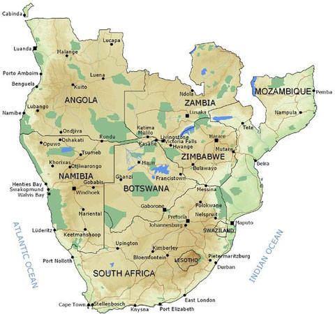 Das südliche Afrika