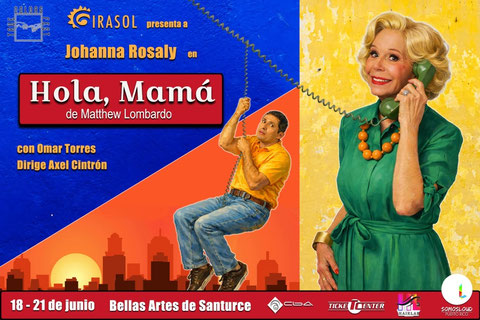 👨🏻⚕️🇵🇷True Colors Fest 2026🎭Obra de apertura, "Hola Mamá". 18 al 21 de junio en el CBA de Santurce (San Juan), Puerto Rico