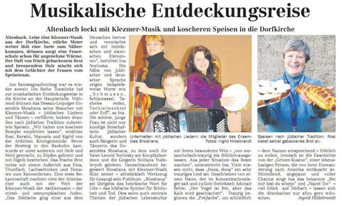 LVZ Muldentalzeitung 01.11.2011