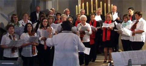 Chorkonzert zum Abschluß - 1200-Jahrfeier Birkenfeld - 2014