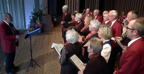 Chorgemeinschaft Goßmannsdorf -in Königsberg 2018 -Leitung: Johann Lauer