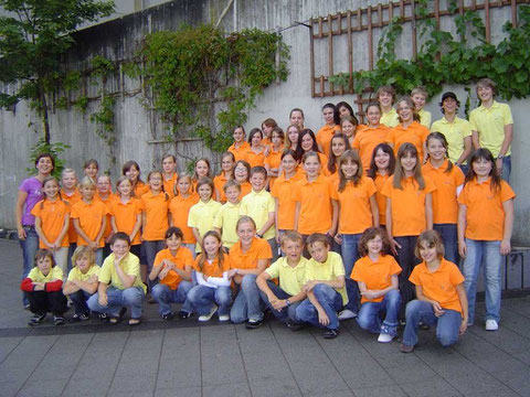 Kinderchor Wallburgspatzen - 2007