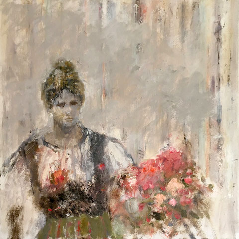 Stefan Werthmüller, No. 20'144, Öl auf Leinwand 70 x 70cm, 2017