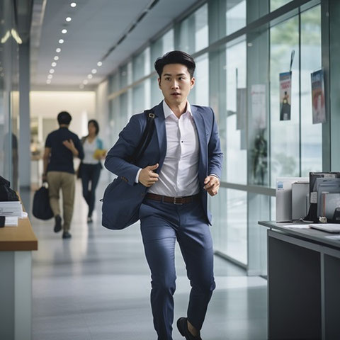男性、急ぐ、走る、仕事、日本人、アジア人、スーツ、サラリーマン、営業マン、会社、フリー素材、Man, hurry, run, work, Japanese, Asian, suit, office worker, salesman, company, free material,