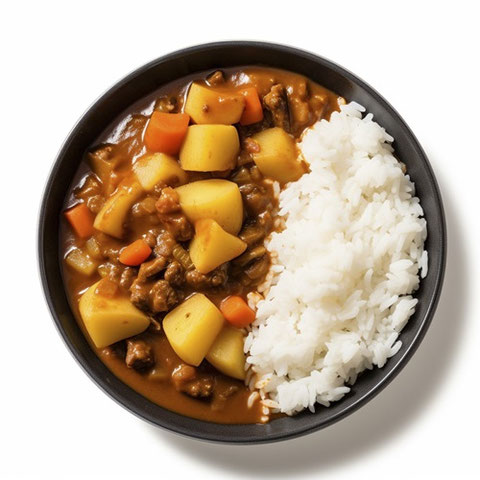 カレーライス、カレー、料理、食材、食事、野菜、食べ物、フリー素材、curry rice, curry, cooking, ingredients, meal, vegetables, food, free ingredients,