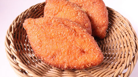 パン、カレーパン、お菓子、おやつ、料理、食べ物の写真フリー素材　Bread, curry bread, sweets, snacks, food, food photos free material