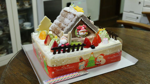クリスマスケーキの写真フリー素材 Christmas cake photo free material