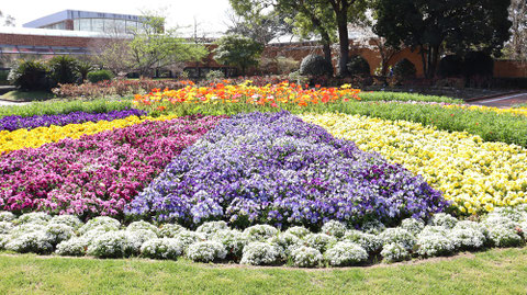 手入れされた庭園の写真フリー素材　Pictures of groomed gardens Free material