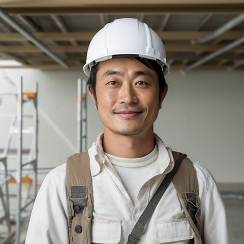 男性、建築、大工、リフォーム、とび職、内装工事、職業、仕事、日本、フリー素材、Male, Architecture, Carpenter, Renovation, Jumping job, Interior work, Occupation, Work, Japan, Free materials,