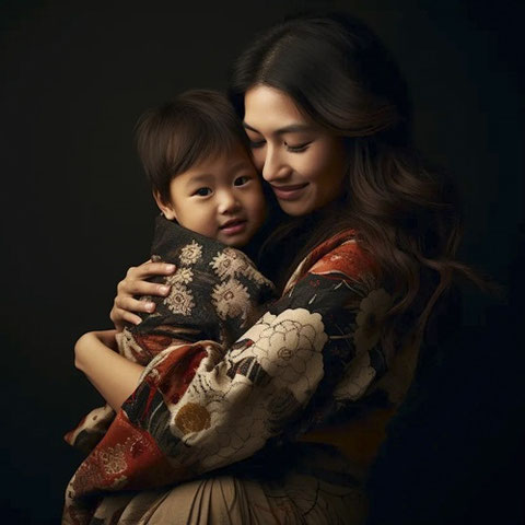 子供、幼児、母親、家族、母子家庭、家族写真、愛情、フリー素材、Children, infants, mothers, families, mother-and-child families, family photos, love, free materials,