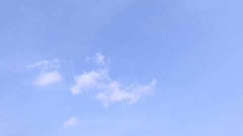 青空の写真フリー素材　Blue sky photo free material