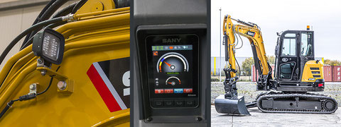 Sany SY50U Minibagger