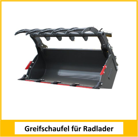 Greifschaufel für Radlader