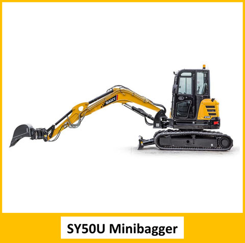 Sany Sy50U Minibagger