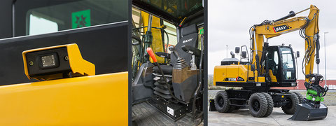 Sany SY155W Mobilbagger